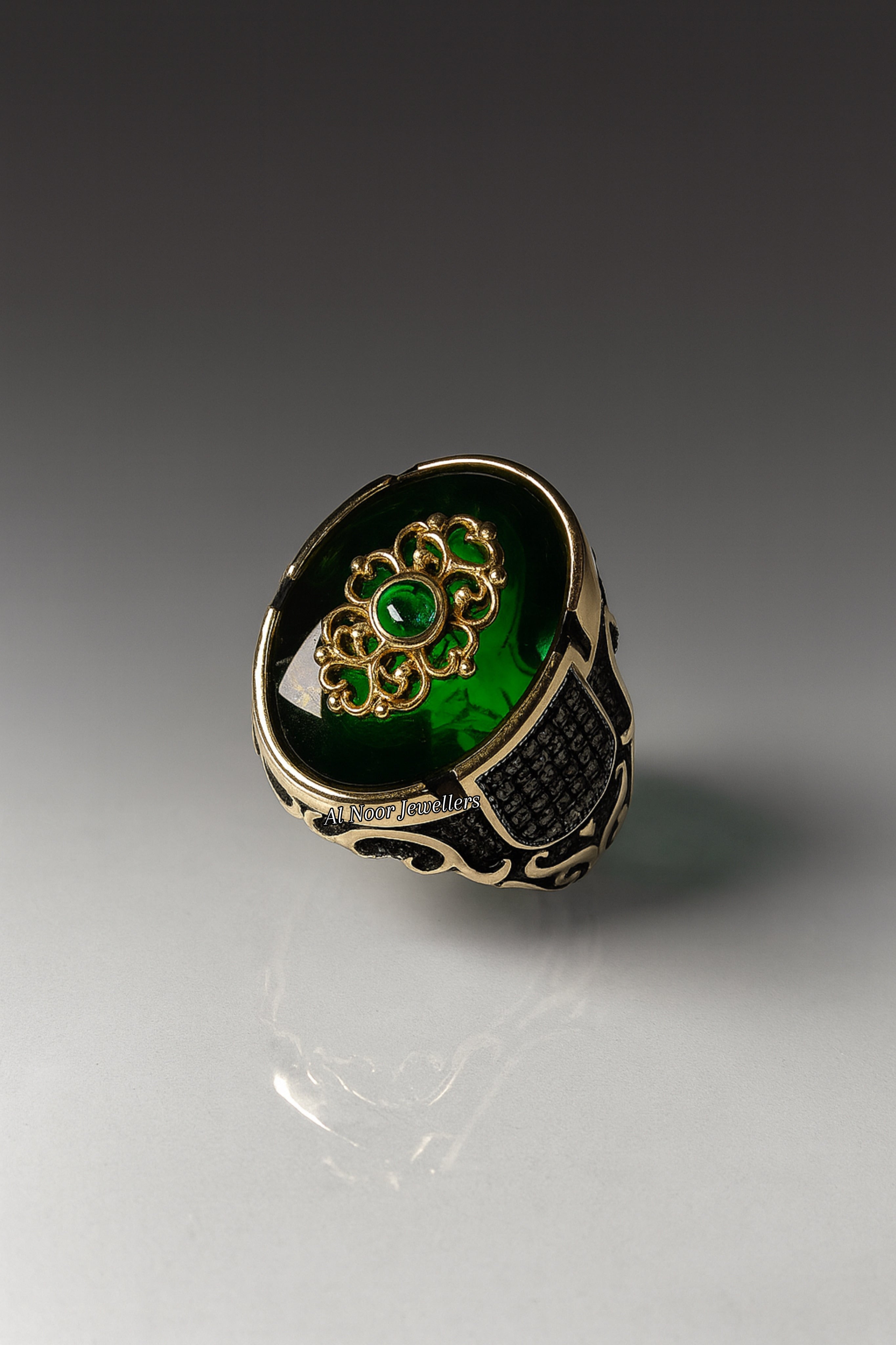 Handcrafted Royal Arabic Ring