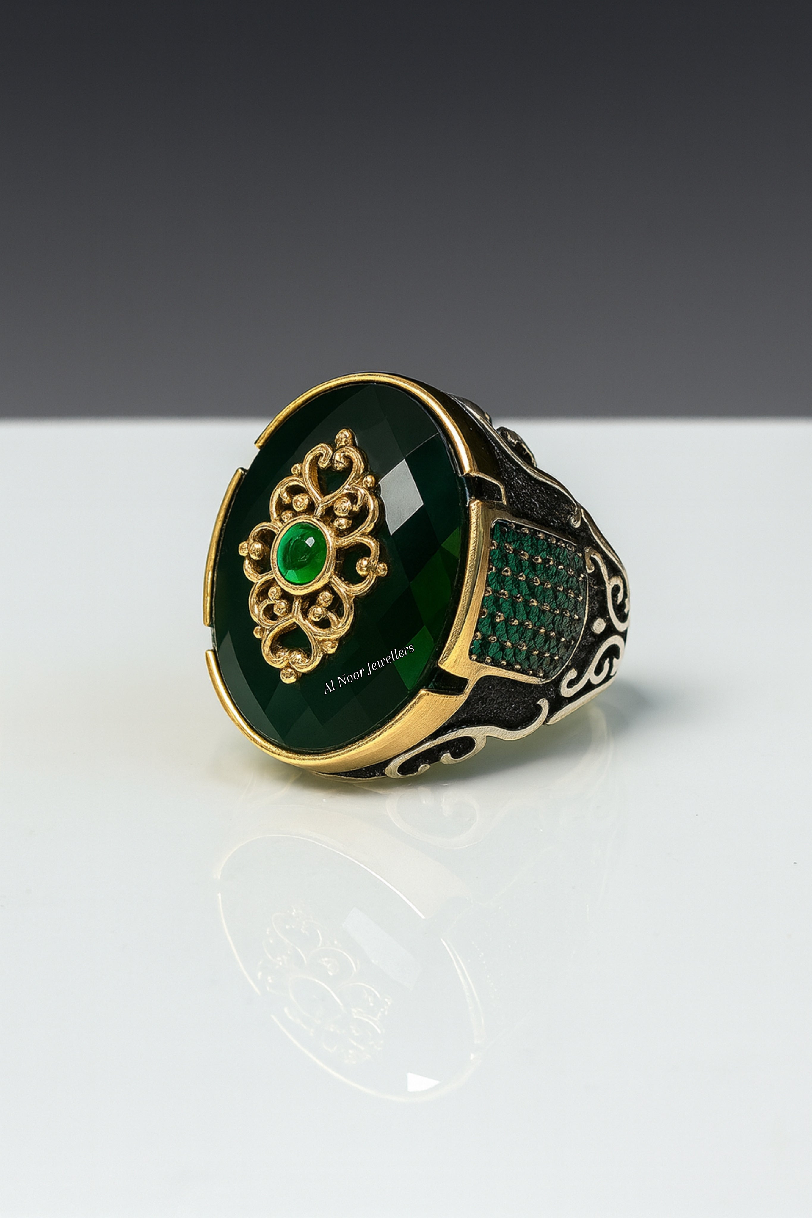 Handcrafted Royal Arabic Ring
