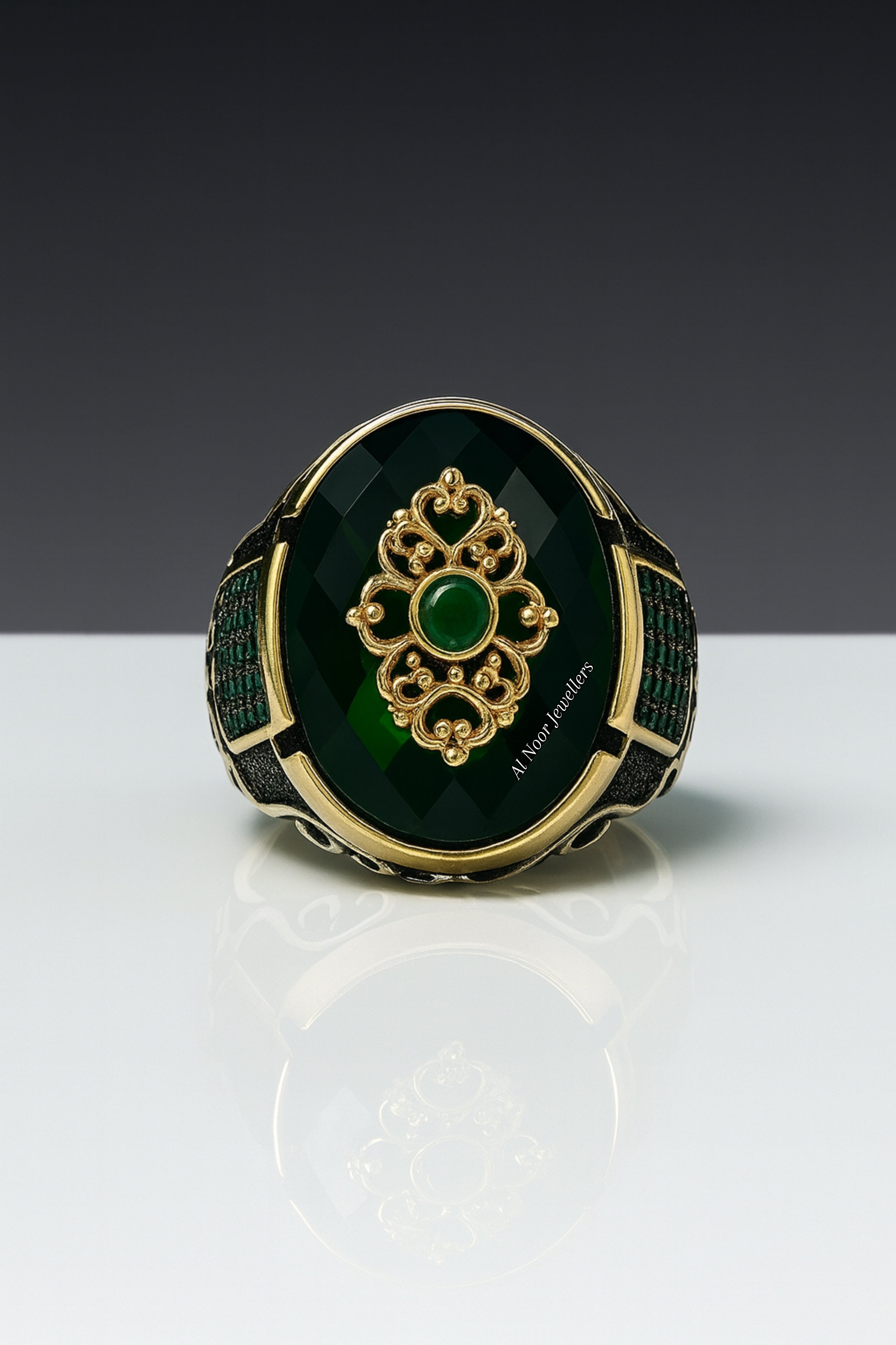 Handcrafted Royal Arabic Ring